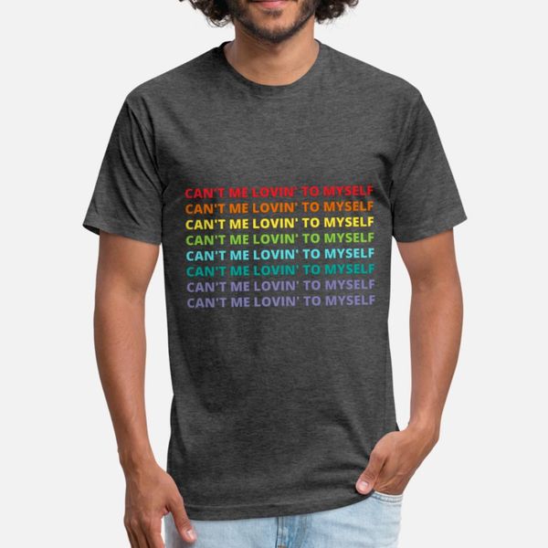 

you cant sme loving to myself k pop t shirt men knitted cotton round neck fit fit new fashion spring autumn standard shirt