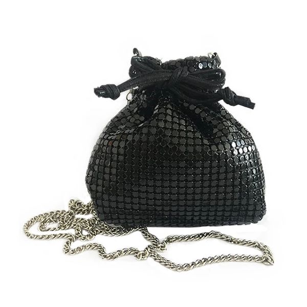 

women's bag 2020 new fashion blessing bag pvc sequin drawstring wallet women's chain single shoulder messenger mini key