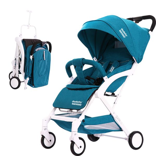 

5.8kg adjustable luxury baby stroller 3 in 1 portable high landscape luxury stroller mom pink travel pram pushchair