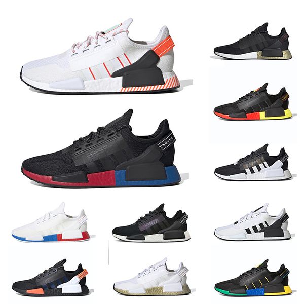 

nmd r1 v2 mens trainers running shoes munich white core black mexico city og classic men women sports sneakers size 5-11 wholesale