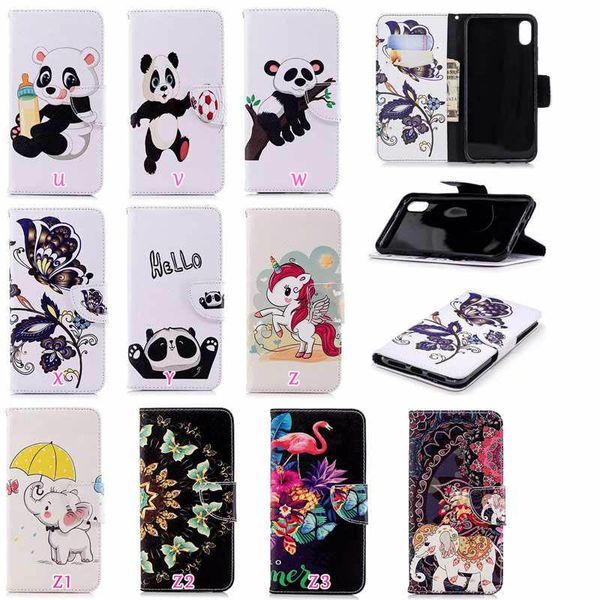 

cgjxsredmi 6 pro 6a for nokia 5 .1 3 .1 2 .1 2018 panda flower leather wallet case butterfly flip pouch slot holder stand
