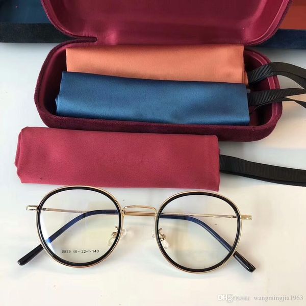 

g8839 glasses frame clear lense mens and womens glasses myopia eyeglasses retro oculos de grau men and women myopia eyeglasses frames, Silver