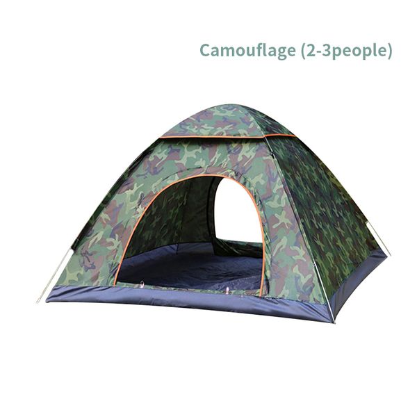 

automatic outdoor family camping tent multiple models easy open camp tents ultralight instant shade for 2-3 person tourist tents