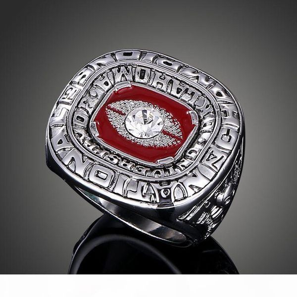 

classic rings fans oklahoma state.university sooners team orange bowl quarterfinals memorial ring fans ring, Silver