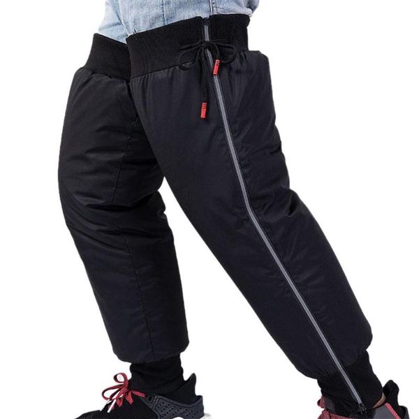 

warm knee protector zipper waterproof kneepad for riding, Black;green