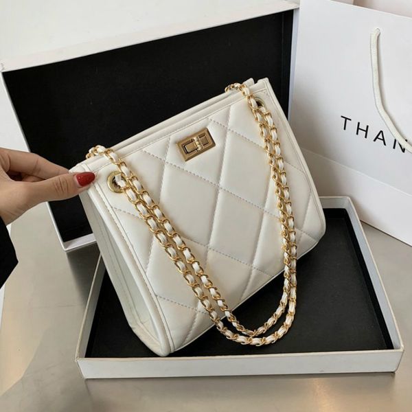 

black large shoulder bag women travel bags leather pu quilted bag female luxury handbags women bags designer sac a main femme