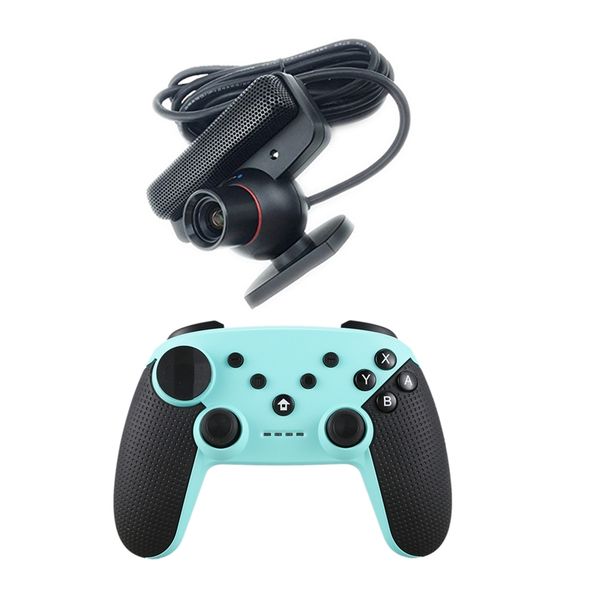 

gaming motion sensor came camera for play station 3 zoom games & nfc bluetooth game controller for switch pro