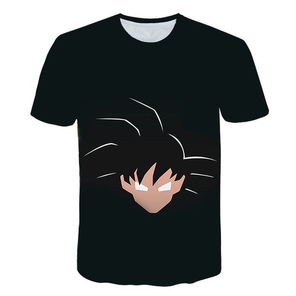 

new anime cool wukong street trend selling 3d print shirts plus size graphic comics men clothing