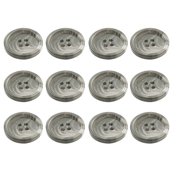 

50pcs diy coat suits button supplies 4 holes round sewing resin home textiles