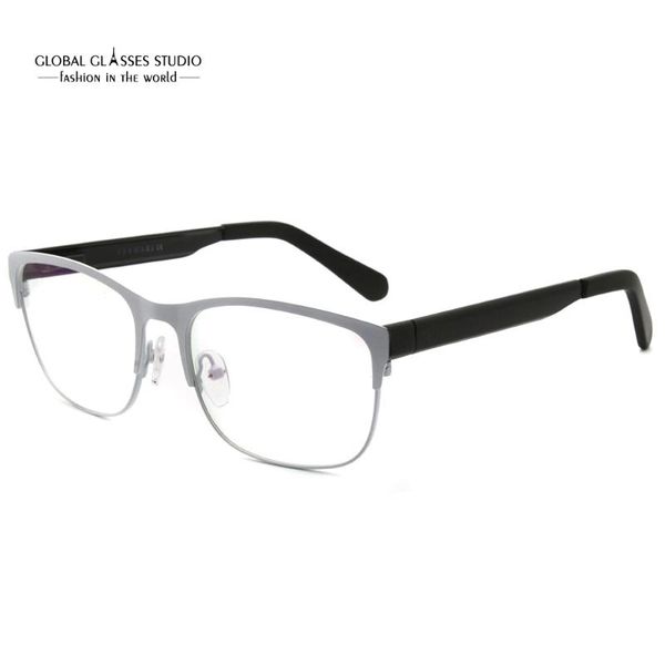 

men metal eyeglasses glasses v0810-c3, Black