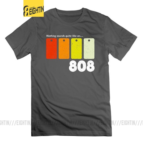

nothing sounds quite like an 808 t-shirt man's 100% cotton tees short sleeves round collar t shirt creative plus size