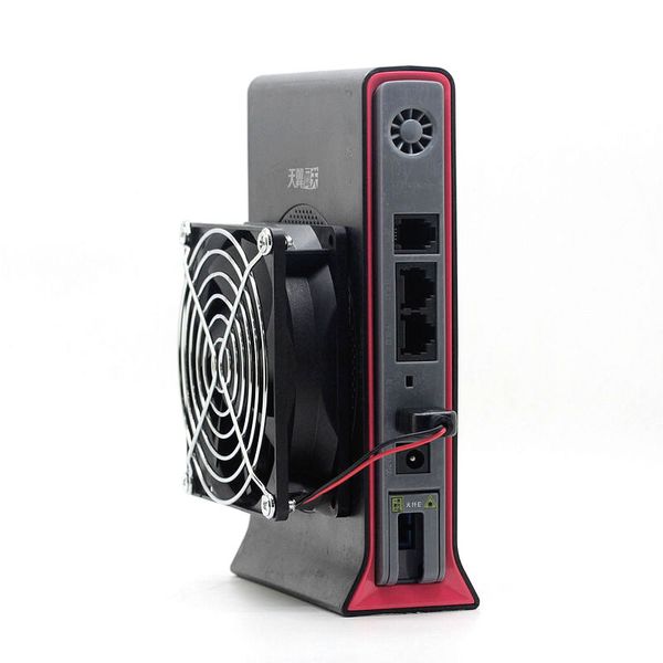 

telecom cat broadband cat light cooling fiber fan 9cm set box router usb fan