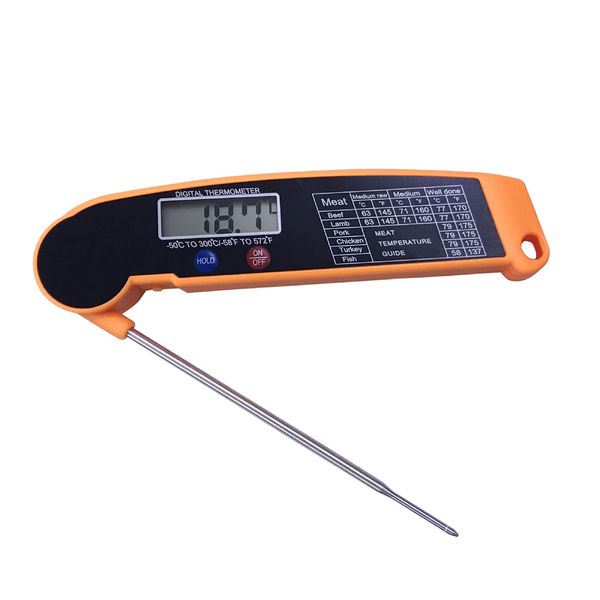 

stainless steel household bbq electronic probe meat digital food thermometer