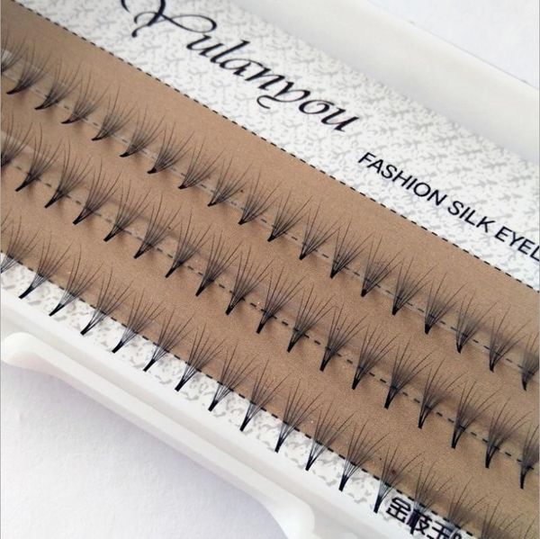 

hbzgtlad 8-14mm false mink eyelashes natural c curl 6d black 0.07mm lash false eyelashes extension beauty tips big eye tools