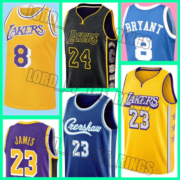 

ncaa lower merion 33 bryant retirement black mamba jersey lebron 23 james st. vincent high school basketball jerseys, Black;red