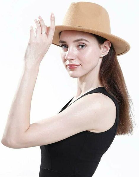 

fashion casual wide brim men & women outback hat panama jazz hat cowboy fedoras leopard belt decoration, Blue;gray
