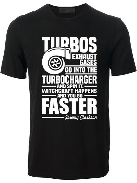 

o-образного вырез повседневных печатей майка турбокомпрессор jeremy clarkson grand tour mens подарок для него печатается tops футболок