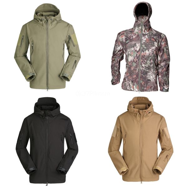 

casual jackets men women hooded windbreaker male female solid color embroidery coats#545, Black;brown