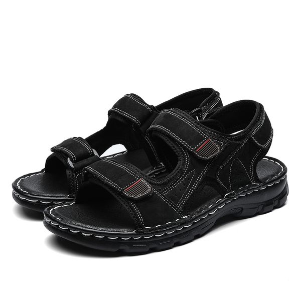 

sandals outdoor for slip mens massage 39 roman shoes men s gladiator rubber sport geta sports beach sneaker sandal male wooden, Black