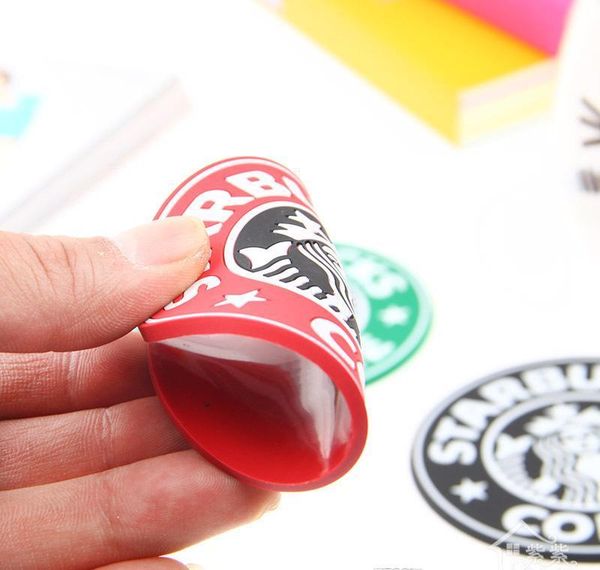 

cup pads placemats mats logo coffee 8.3cm japanese silicone mermaid krakens cup starbucks round starbucks coaster crmct garden2010