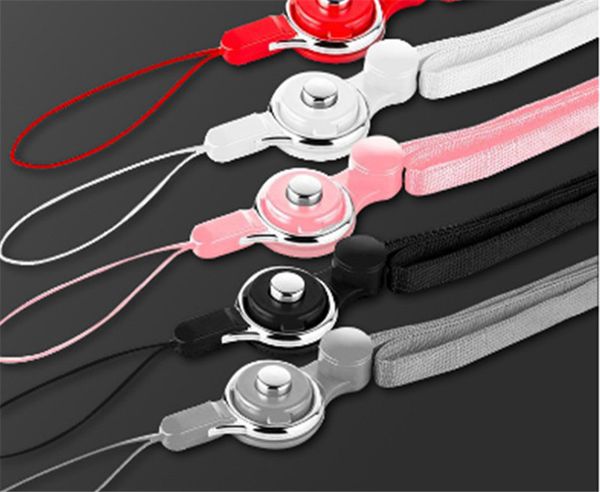 

flat wire mobile phone lanyard, key lanyards id badge holder keychain straps for mobile phone ing