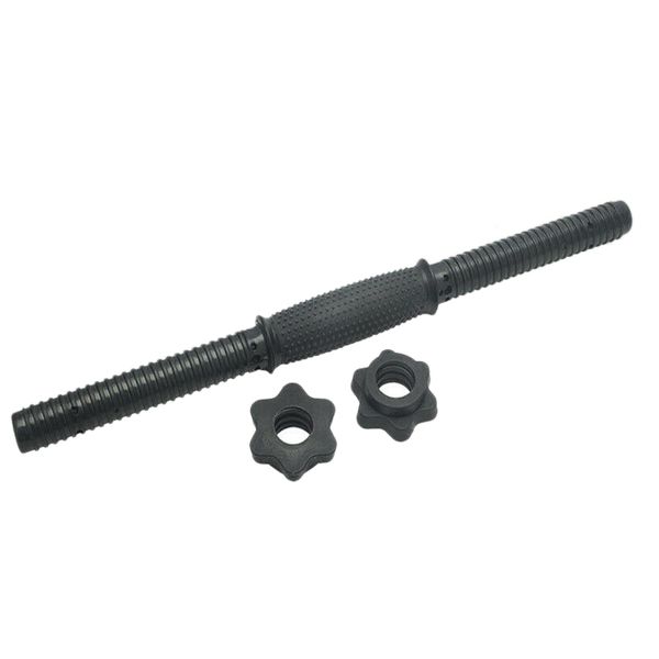 

17.7inch dumbbell bars threaded dumbbell handle set for home fitness exercise adjustable