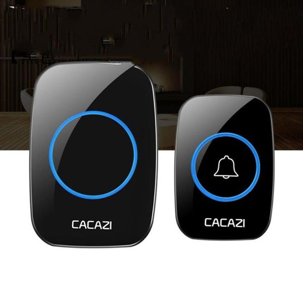 

doorbells self-powed wireless smart doorbell waterproof 300m range door bell no charging us eu uk au plug for home office