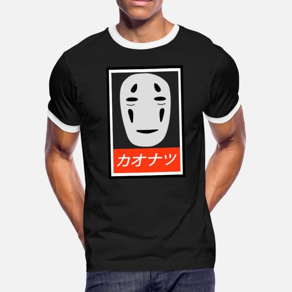 

faceless ghost kaonfaceless ghost kaonashi chihiro t shirt men graphic 100% cotton euro size s-3xl homme graphic fashion summer style shirt