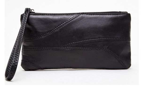 

women vintage clutch bag leather envelope solid evening female es handbag wallets