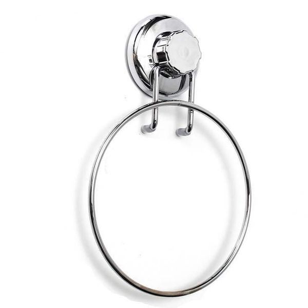 

suction cup wall mounted accessory holder stainless steel bathroom towel ring