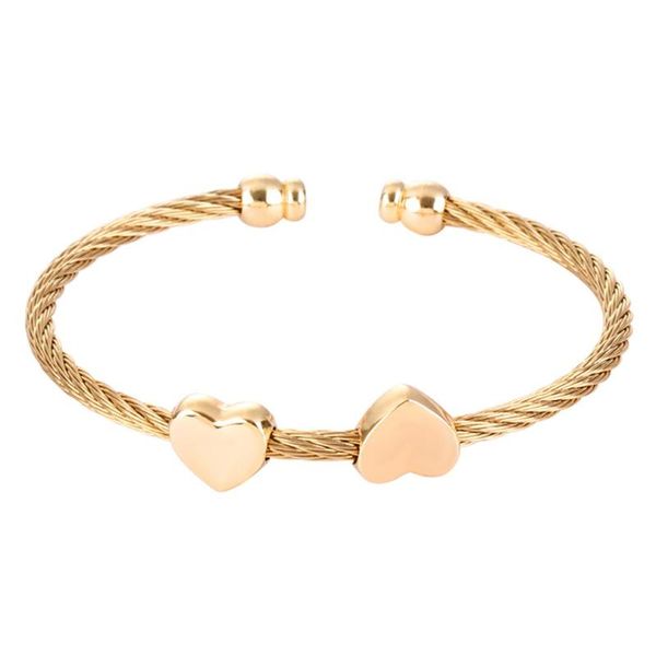 

a23 stainless steel bracelet female bangle temperament jewelry ladies gift antique design women bangle elegant charms, Black