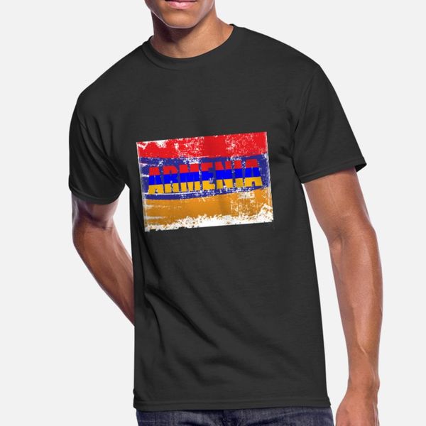 

armenia yerevan country t shirt men designer 100% cotton crew neck graphic building spring standard shirt