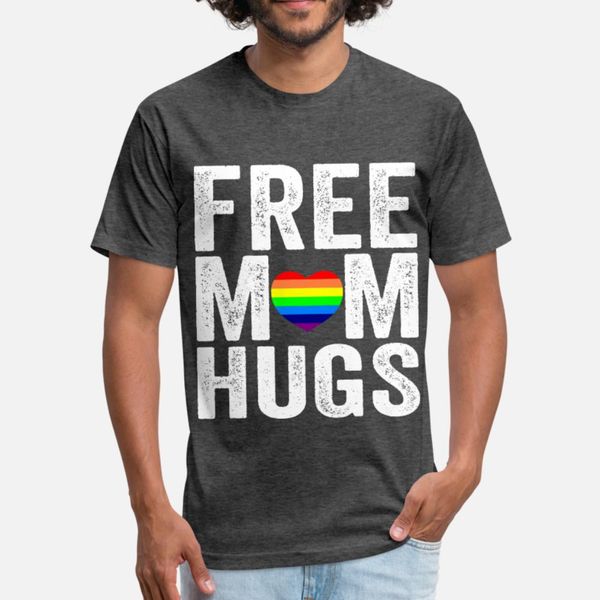 

free hugs мама тенниска мужчин вязаная с коротким рукавом круглый воротник одежды фитнес аутентичные summer style outfit рубашка