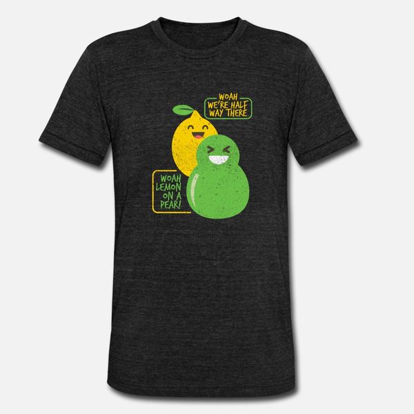 

lemon pear t shirt men printing cotton o-neck leisure gift funny casual summer style cool shirt