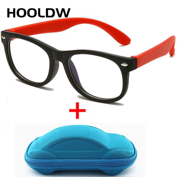 

new anti blue light hooldw kids glasses boys girls optical frame computer transparent glasses children silicone soft eyeglasses ch01