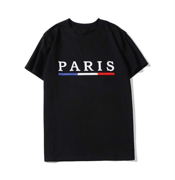 

summer men's t-shirt white black designer t-shirt with letter pattern fashion men's clothing size s-2xl