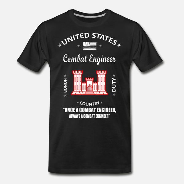 

combat engineer us army combat engineer army com t shirt men printing short sleeve s-xxxl letter crazy casual spring autumn novelty shirt