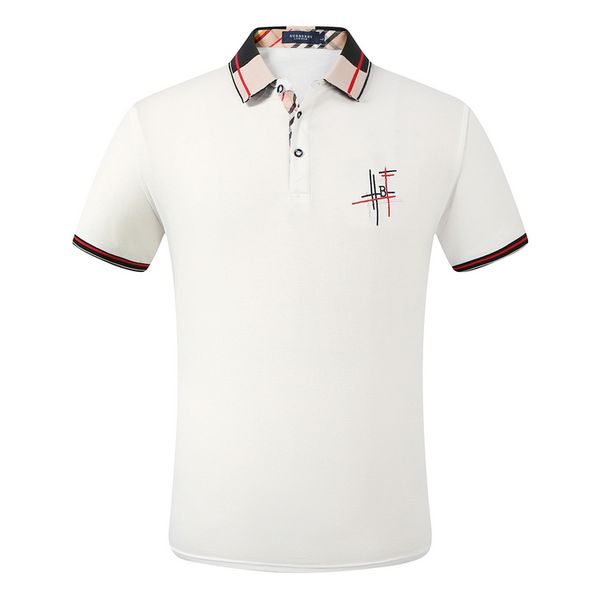 

italy mens polo shirt designers t shirts 2020 polos snake bee floral embroidery mens polos high street fashion stripe print polo t-shirt, White;black