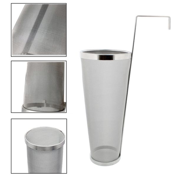 

mesh fruit juice hopper home beer filter brewing hop with hook stainless steel