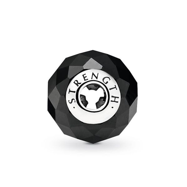 

authentic ale 925 sterling silver essence collection strength charms beads fit pandora style bracelets for diy fashion jewelry design making, Black