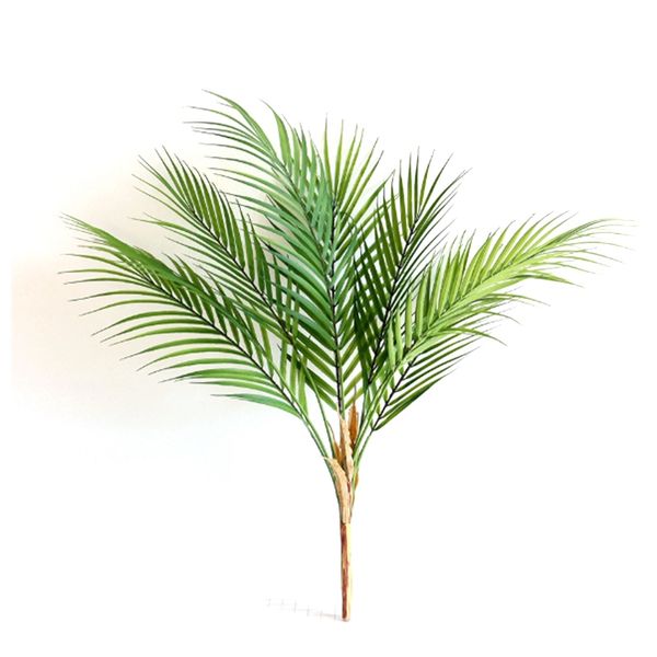 

afbc artificial palm leaf green artificial plant plant leaves for home decoration (green 9 leaves