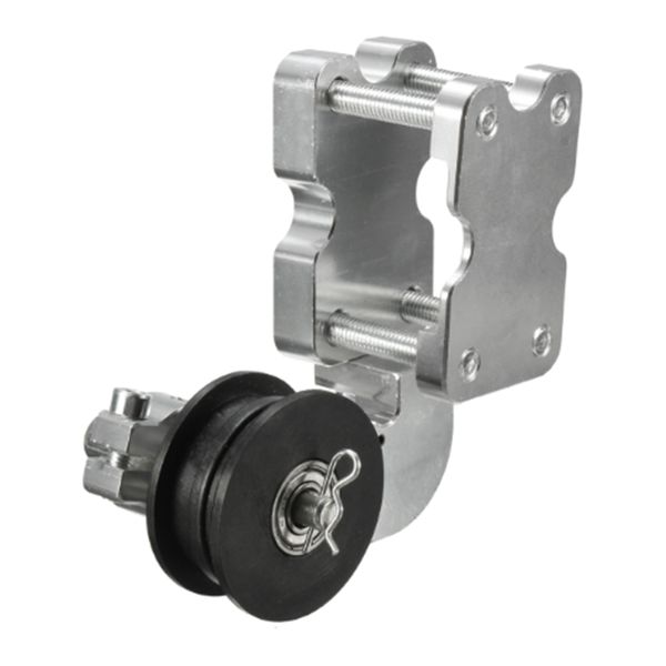 

motorcycle accessories universal aluminum alloy chain adjuster, silver, 52mm dia