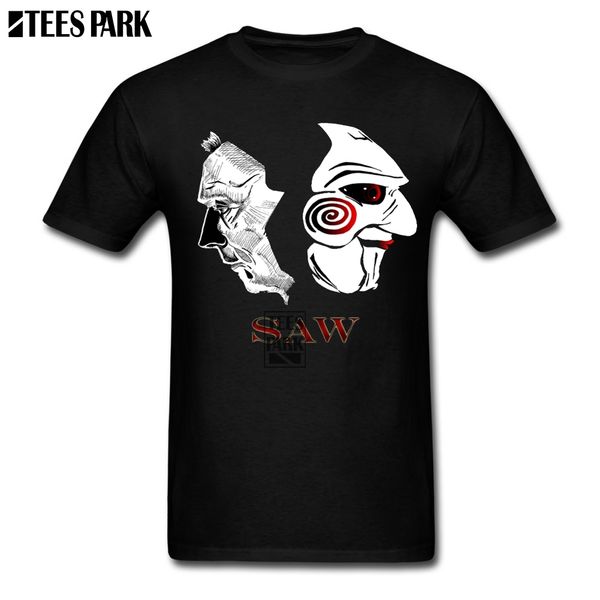 

плюс размер xs-xxxl jigsaw кукольный haracter страх тенниска создатель streetwear мужчины hot sale молодежь tshirt cheapest