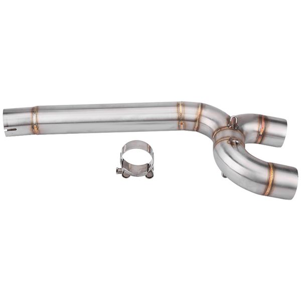 

motorcycle full exhaust system middle pipe link connect for fz6 fz6-n 2004 2005 2006 2007-2009 motorcycle accessories new