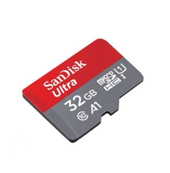 NEUSandisk-Speicherkarten Ultra A1 32 GB 64 GB 128 GB 256 GB Smartphone Micro-Kamera-Fahrrekorder Hochgeschwindigkeits-SD-TF-Karte UHS-I C10-Karte mit Adapter