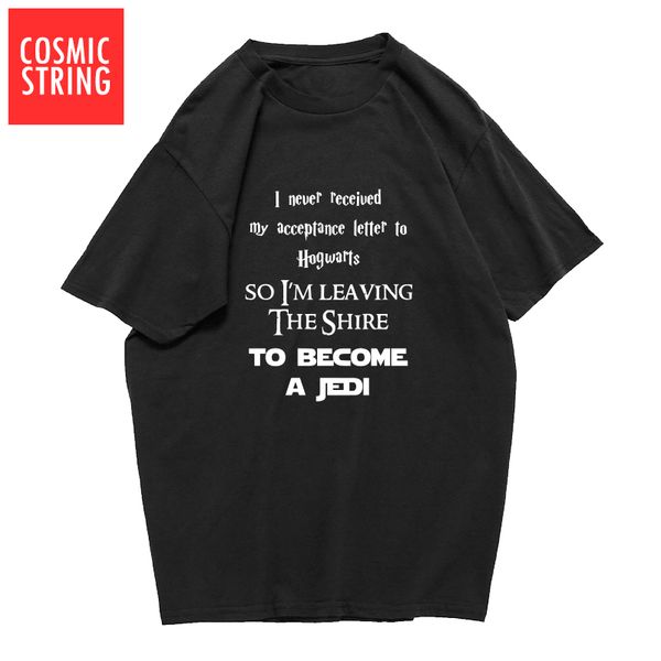 

cosmic string 100% cotton cool words print men t shirt casual short sleeve men tshirt summer t-shirt tee shirts