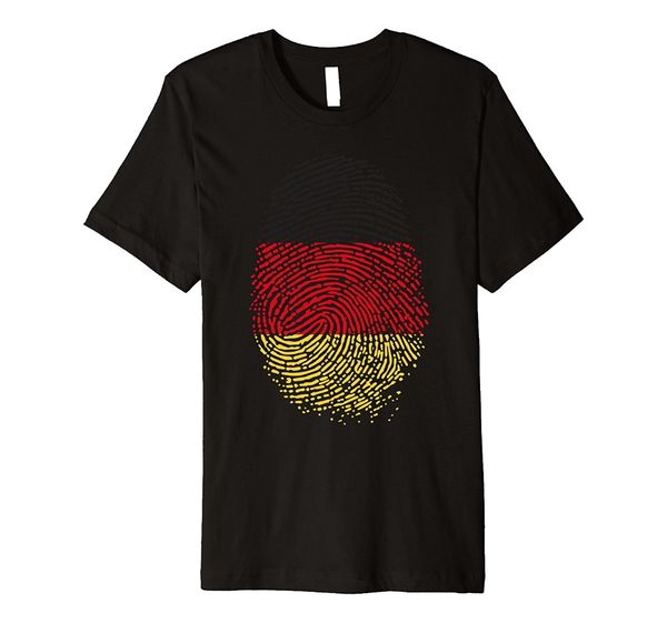 

summer short sleeves fashiont short-sleeved print letters premium germany team flag soccers hip hop