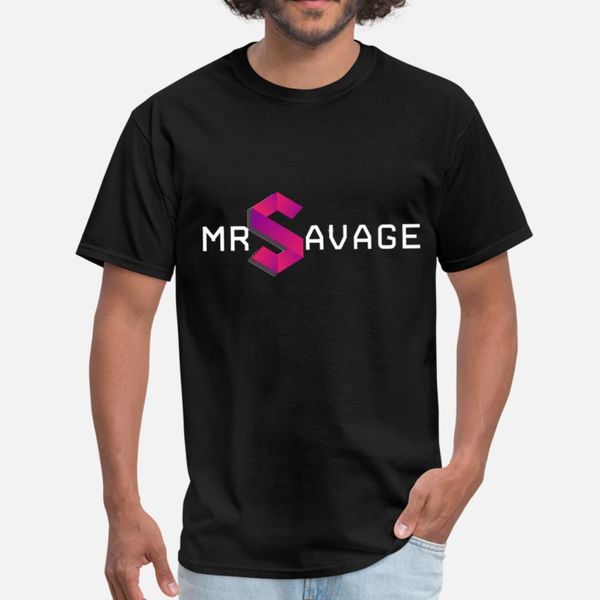 

mr savage t shirt men custom cotton s-xxxl original fit new style summer style slim shirt