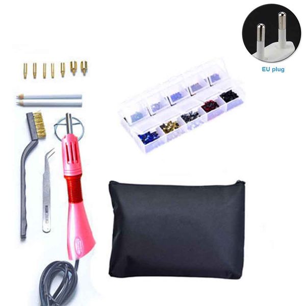 

colorful rhinestones garment ix applicator set storage bag for wedding dress