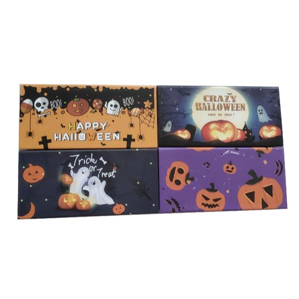 

wholesale false eyelash packaging box with tray halloween lashes package dramatic 3d mink lashes magnetic eyelashes case